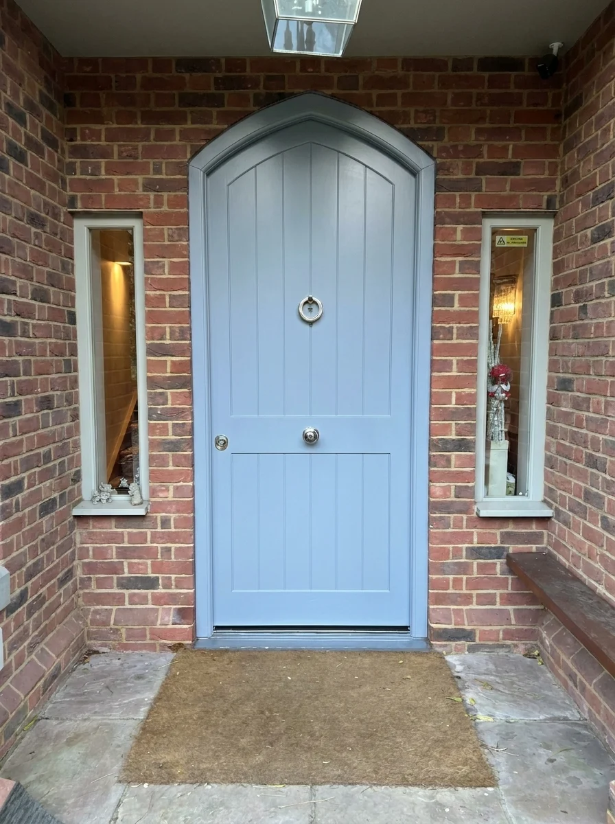 Installed Arched Security Door In London By Fort GB
